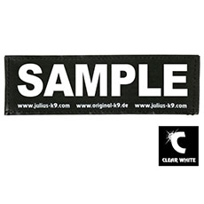 黒地/蛍光反射加工ホワイト